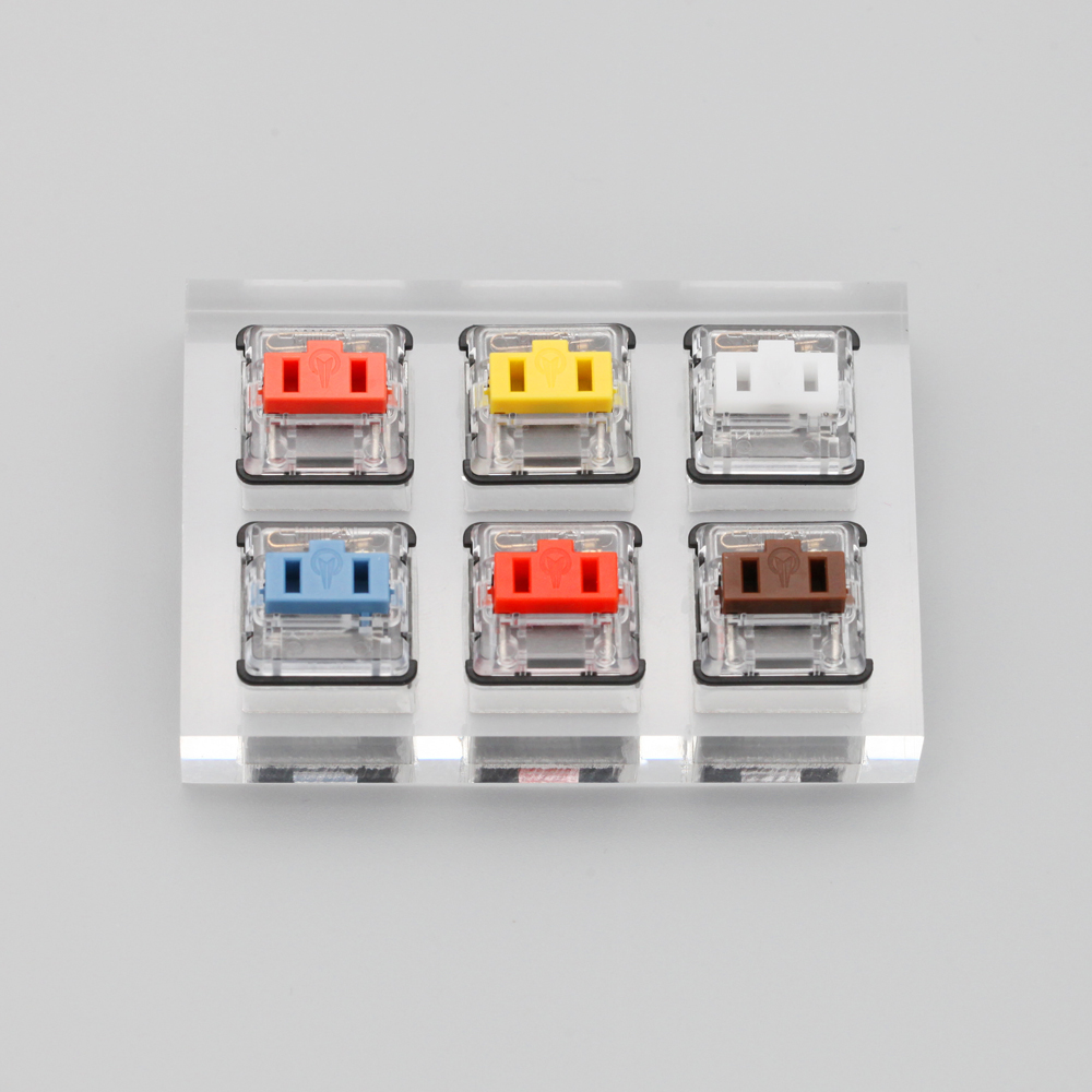 Gaming Keyboard Tester - Acrylic Công Tắc Máy 2X3 Kailh