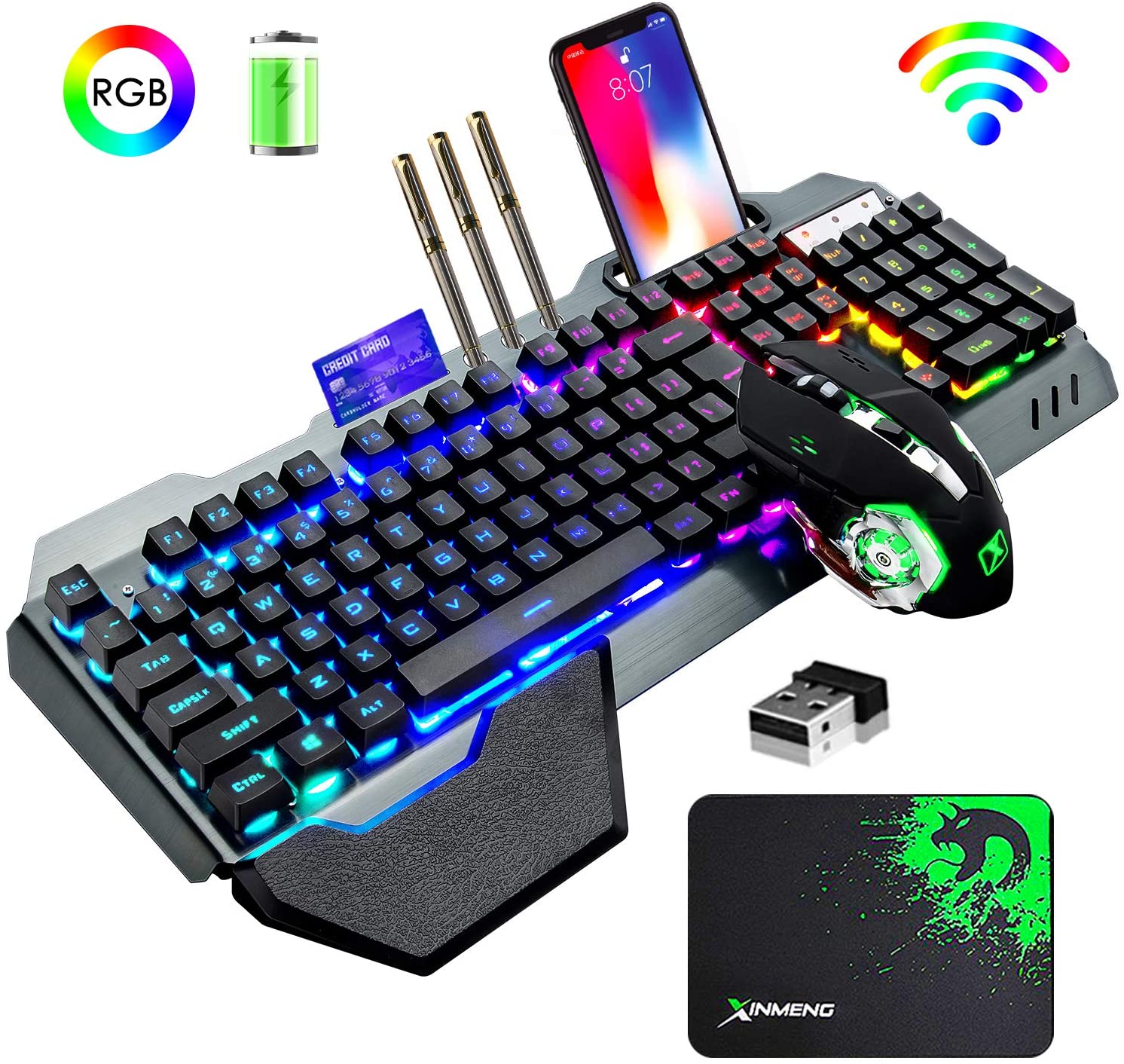 Gaming Keyboard Ergonomic - K680 Wireless Gaming Keyboard and Mouse
