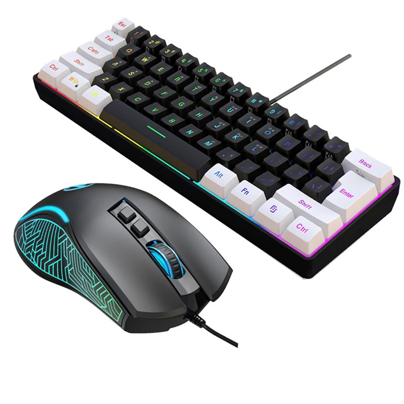 Keyboard and Mouse 60% Compute - đánh giá và giá Gaming Keyboard Ergonomic