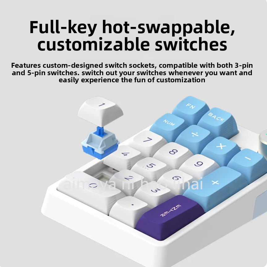Kzzi K20 Mini Keypad Three Mod - đánh giá và giá Gaming Keyboard Wireless