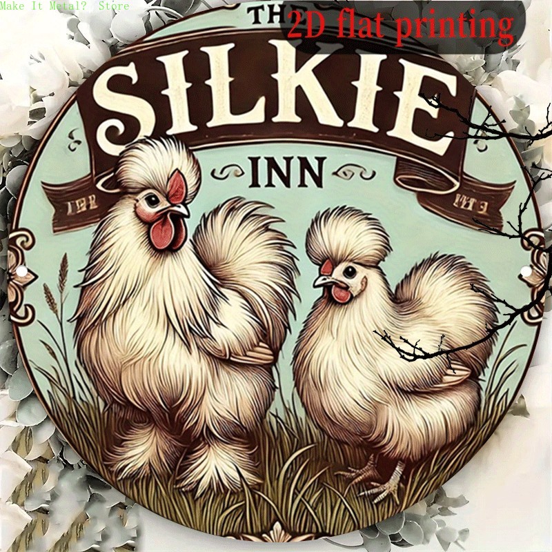 Vintage The Silkie Inn Round T - đánh giá và giá Brass Weight Plate