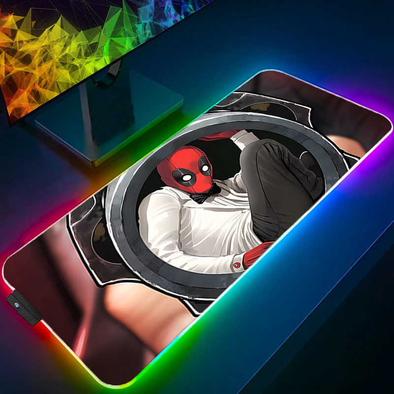 LED Mouse Pad Gaming Backlight - đánh giá và giá Gaming Keyboard Easy To Clean