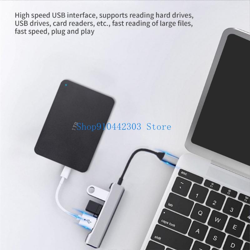 652F USB C/USB Hub Bộ chia USB - đánh giá và giá Gaming Keyboard Splitter