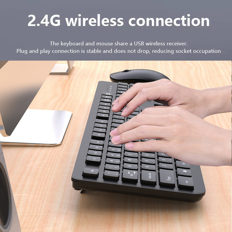 2.4G Wireless Keyboard Mouse S - đánh giá và giá Gaming Keyboard Easy To Clean