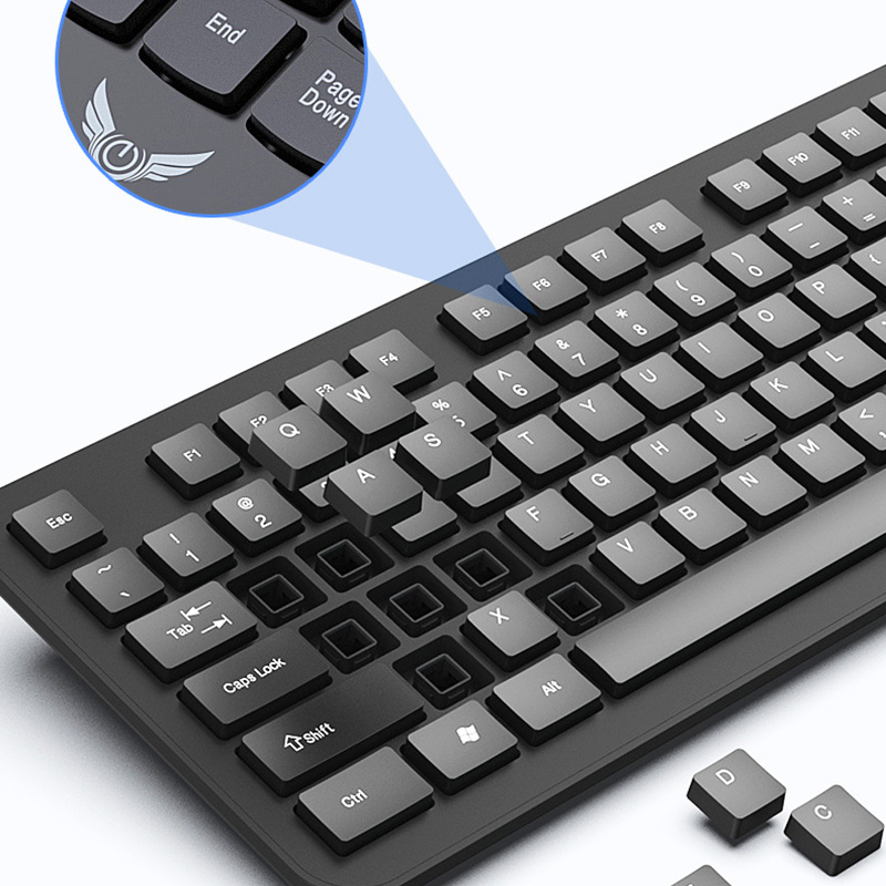 2.4G Wireless Keyboard Mouse S - đánh giá và giá Gaming Keyboard Easy To Clean