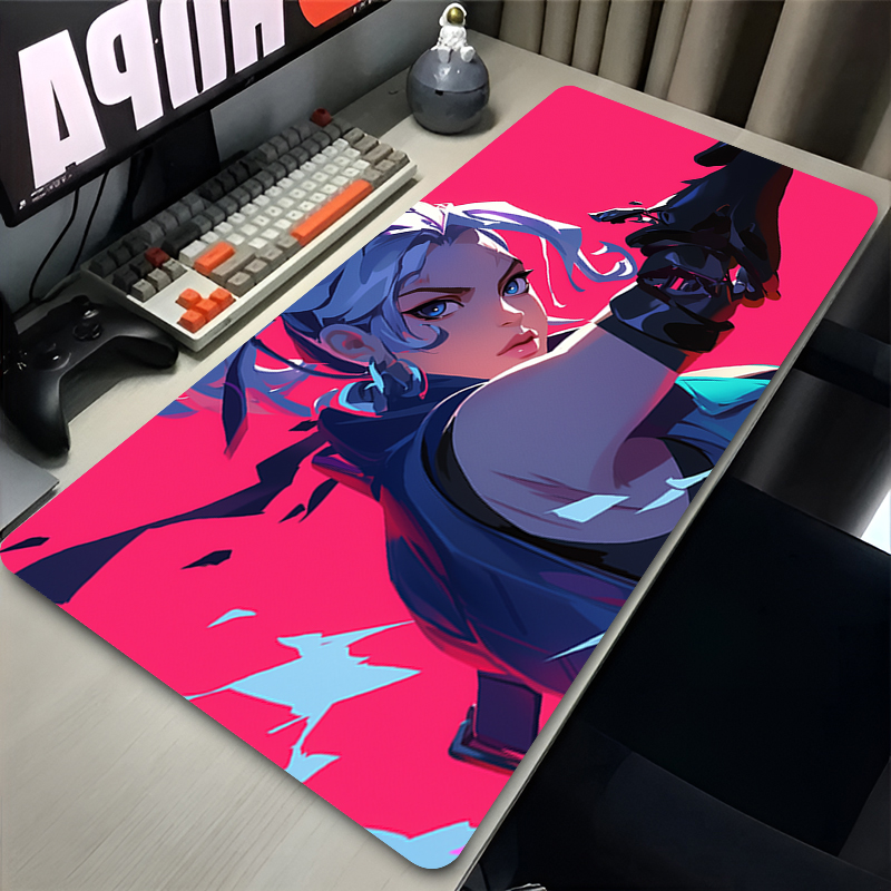 Mouse Pad Hot Game Valorant Je - đánh giá và giá Gaming Keyboard Easy To Clean