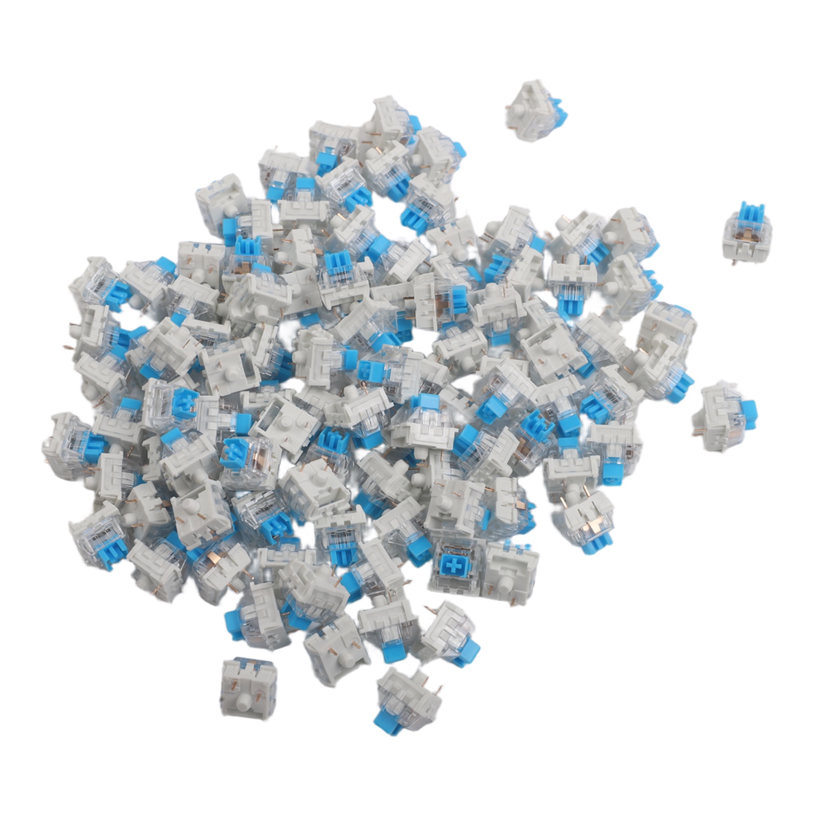 108PCS Blue Tactile Mechanical - đánh giá và giá Keyboard Gaming Blue Switch